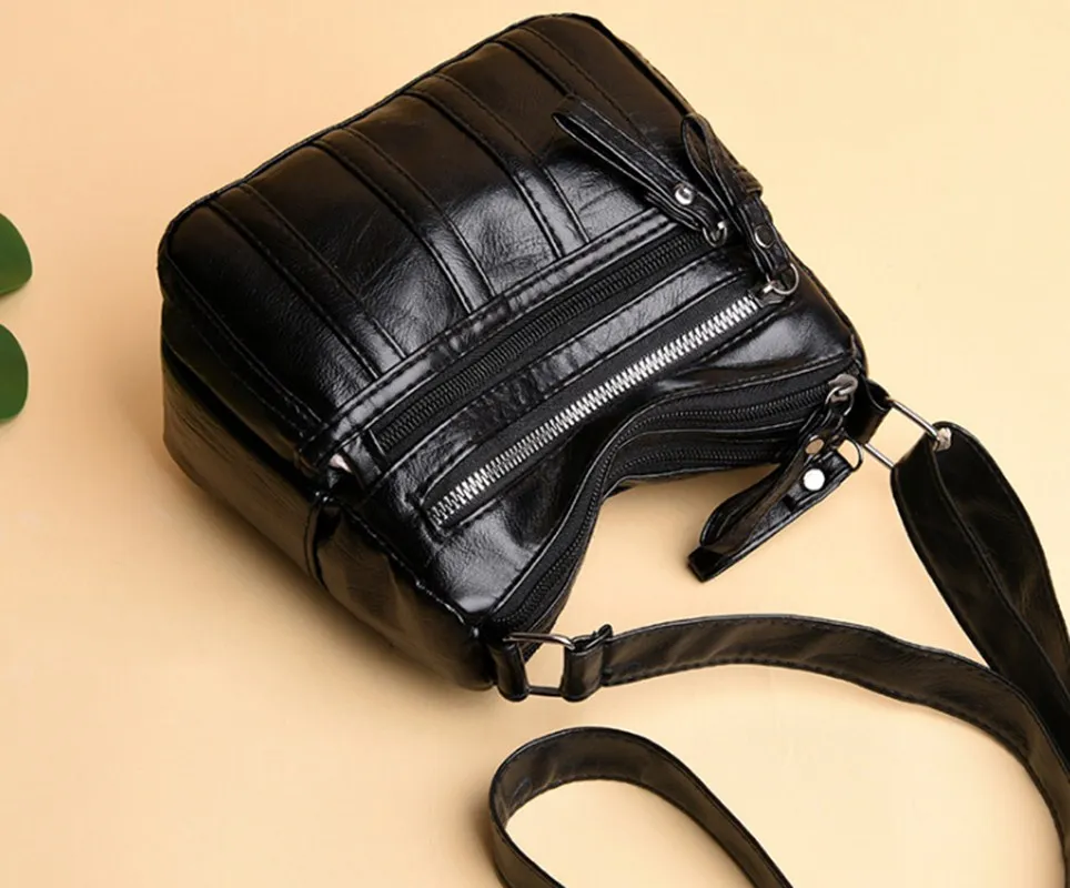 Women Shoulder Bags For Ladies Crossbody Bags Simple Fashion Female Handbag Soft Small Leather Bag 2019 Women Shoulder Bags For Ladies Crossbody Bags Simple Fashion Female Handbag Soft Small Leather Bag 2019