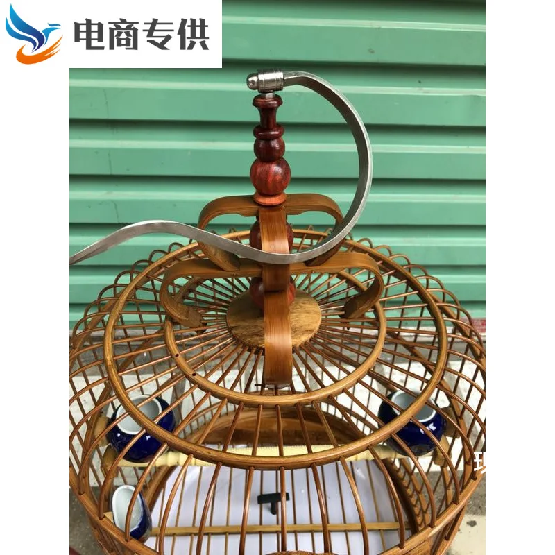 

Birdcage Old Bamboo Cat's Eye Cage Varved Cage Carving Thrush Boutique Bamboo Boutique Carey Boutique Mynah Cage Cage Mynah Cage