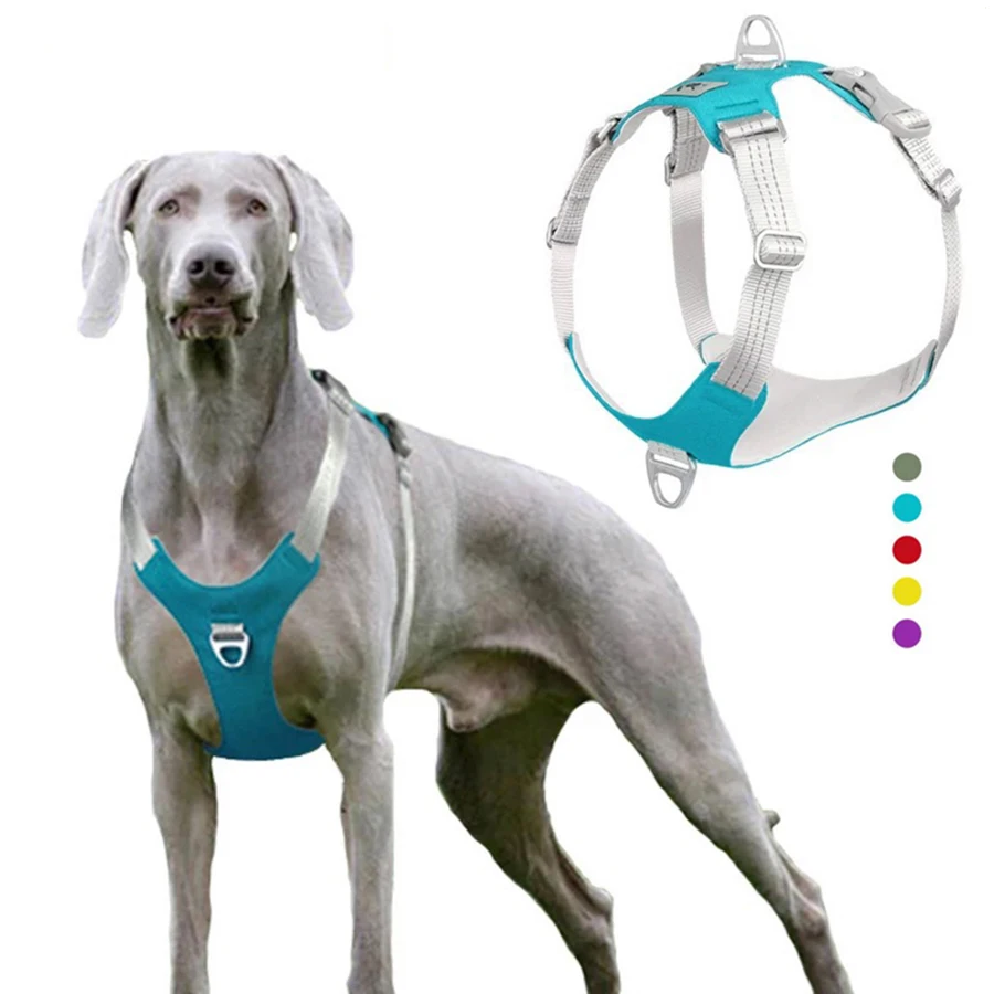 Pet Dog Harness Adjustable Dog...