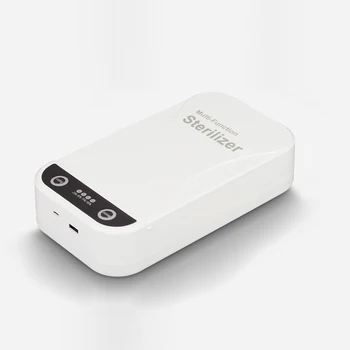 

Portable UV Sanitizer Box Cell Phone Sterilizer Cleaner with Aromatherapy Function Disinfector Box For Smartphones Jewelry Watch