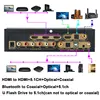 4K*2K HDMI to HDMI Extractor Converter Bluetooth DAC Digital SPDIF HDMI DTS 5.1 Audio Decoder HDMI ARC Audio Converter Gear ► Photo 2/6