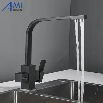 

Solid Brass Kitchen Mixer Swivel Drinking Water Faucet 2 Way Water Filter Purifier Kitchen Faucets For Sinks Taps 9149B