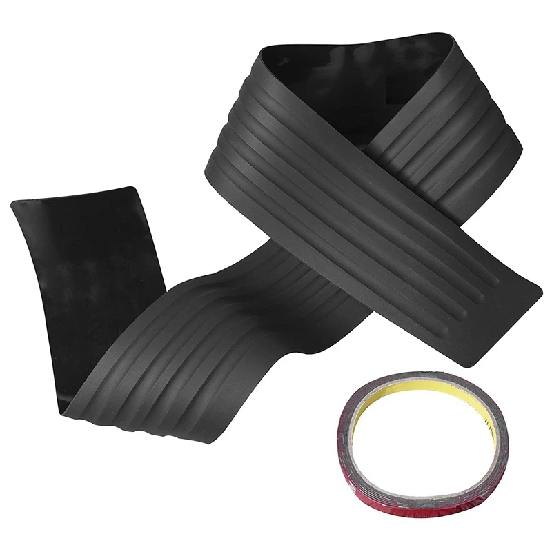 1Set Car Rubber Rear Guard Bumper Protector Trim Cover (35.8Inch) | Автомобили и мотоциклы