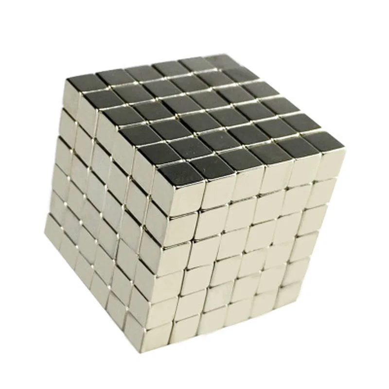 10 шт. мощный N35 Неодимовый Магниты Блок 5*5*5 мм супер сильный кубический кубик двойной никелированный редкоземельные магниты