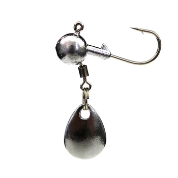 

5Pcs/lot Quality Sharped Lead jig Head Hook 2g/4g Jigging Bait Fishing Hook for Soft Lure with Spoon Spinner Fishing Pesca