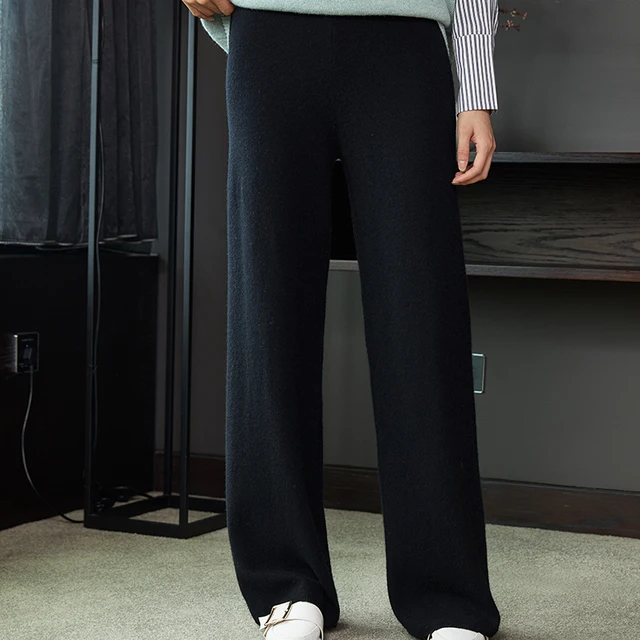 Pure Wool Pants New Autumn Winter Soft 