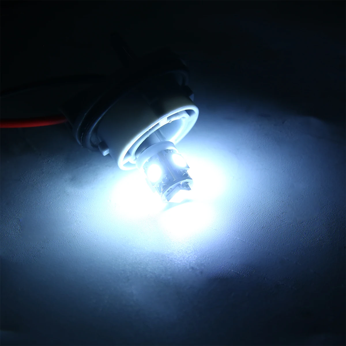 10PCS/Lot T11 BA9S 5050 5-SMD LED White Light Bulb Car light Source Car 12V Lamp T4W 3886X H6W 363 High Brightness