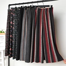##Special Price 2019 New Autumn Winter Woolen Wide Leg Pants For Women Harem pant Elastic Waist Pleated Trousers Pleated Pant Thick Flared Pants ##Special Price 2019 New Autumn Winter Woolen Wide Leg Pants For Women Harem pant Elastic Waist Pleated Trousers Pleated Pant Thick Flared Pants