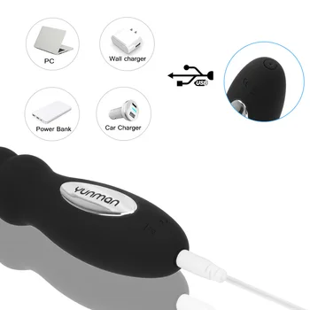 Two Motors Beads Vibrators for Women Anal Plug Vagina Massage Dildos Female Sex Toys Adults Products Couples Erotic Machine Shop 4