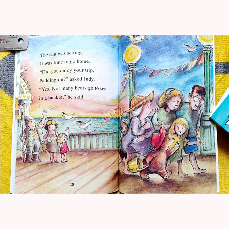 English Picture Book Paddington Paddington Bear Cartoon Story 8 Volumes English Book For Kids Early Learning Children S Toys Languages Aliexpress