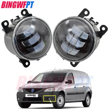 

2x For Dacia Sandero Hatchback 2008-2015 Car LED Fog Light 12V Halogen Fog Lamp For Dacia Logan Pickup US 2008 2009 2010