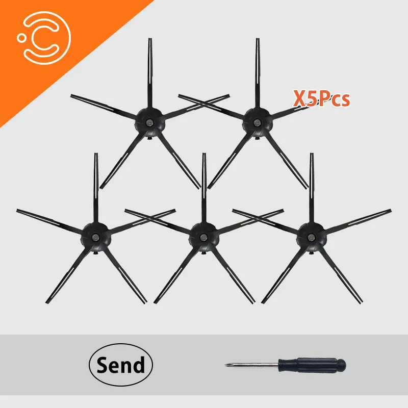 

side brushes for Roborock S5 MAX S6 S61 S65 S5 S55 T6 robot vacuum cleaner parts