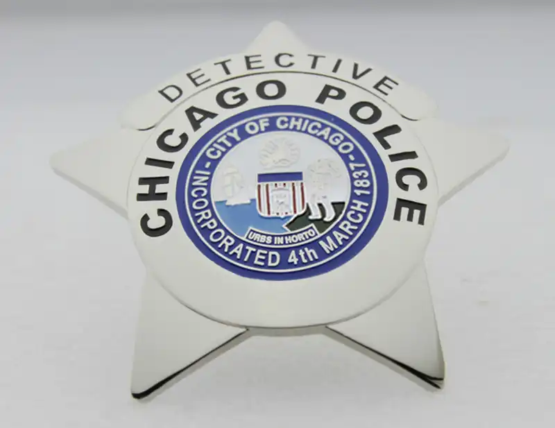 レプリカムービープロップピンバッジ 探偵シカゴ警察バッジ 組み込ま 4th マーチ 17 Badges Aliexpress