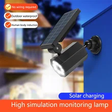 

OUFULA Modern Solar Camera Shape Outdoor Waterproof IP65 Wall Landscape Spot Lamp Light Garden LED Spotlight