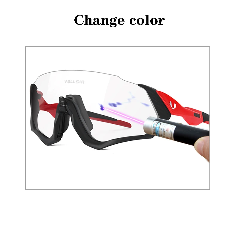 

Bicycle Flight Photochromic Sunglasses Base Outdoor Sports bicicleta Gafas Mountain Bike Goggles Cycling Glasses UV 400 Eyewear