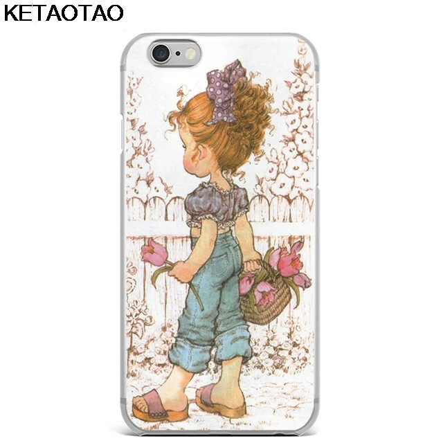 Прозрачный Чехол для телефона Arsmundi Sarah Kay s для iPhone 4S SE 5C 5S 6S 7 8 Plus X 11 Pro Чехол кристально чистый мягкий TPU чехол s - Цвет: Прозрачный