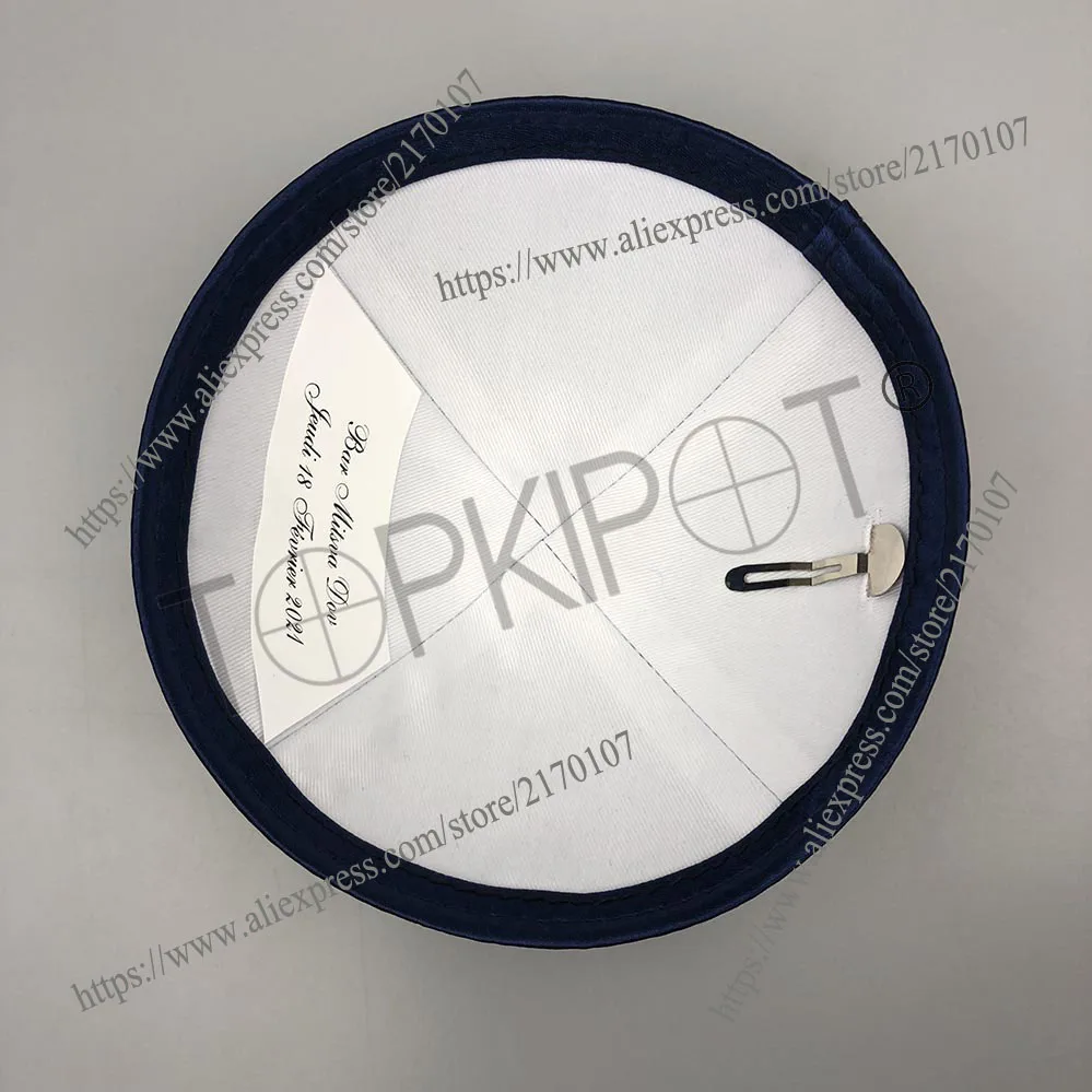 Черный бархат kippahs kippot кипоть с черный логотип вышивка для свадьбы|Мусульманская