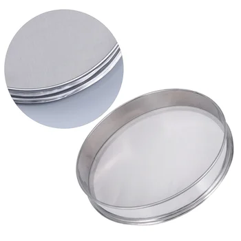 

1PC 30cm Flour Sifters Stainless Steel Kitchen Filters Strainers Flour Sieves for Powdered Sugar