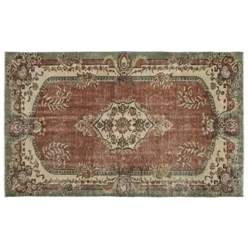 

Handmade Natural Vintage Turkish Area Rug 170x283 Cm-5'7''X9'3''