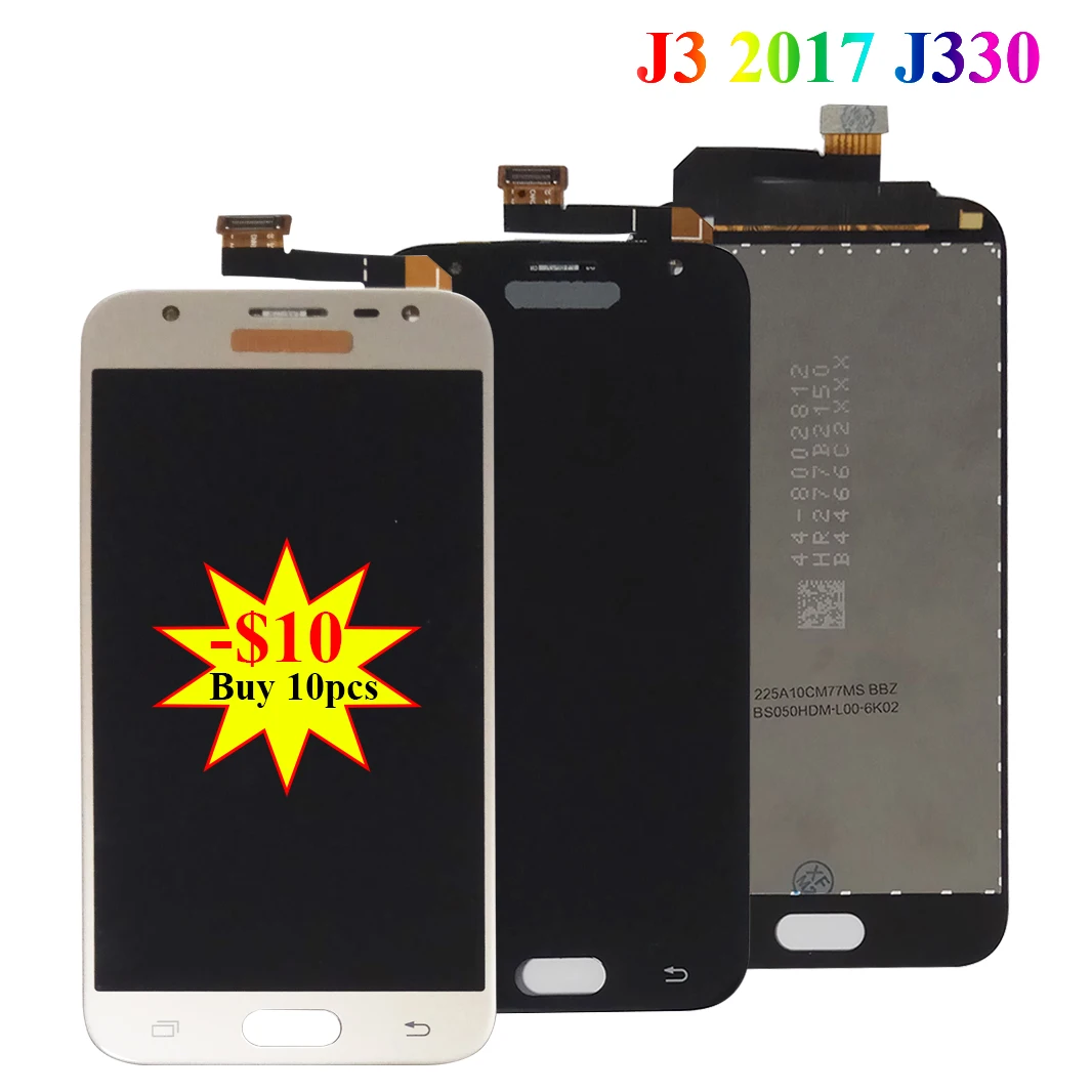

Original LCD Display for SAMSUNG Galaxy J3 2017 J330 LCD Touch Digitizer Assembly Replacement J330F J330FN LCDScreen Panel Parts