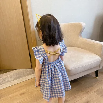 

2020 Summer New Style Pastoral Style Cotton Breathable Korean Girl Princess Dress
