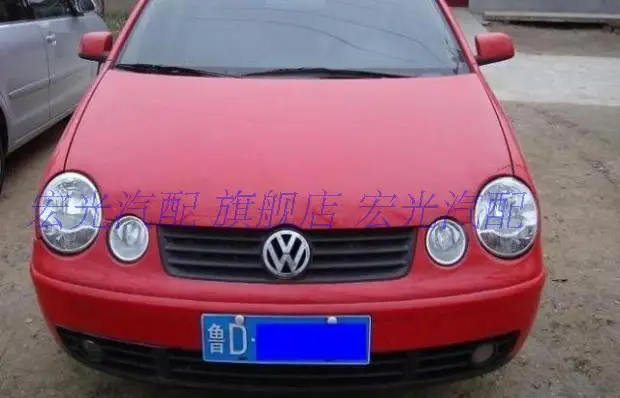 DLAND OWN для 2002-2005 POLO крышка фары Крышка корпуса фары в сборе оболочка прозрачная ламповая прозрачная линза
