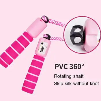 

Crossfit Exercise Fast Speed Counting Jump Skip Rope Skipping Wire Calories 3m Adjustable Sports Fitness at home exercise