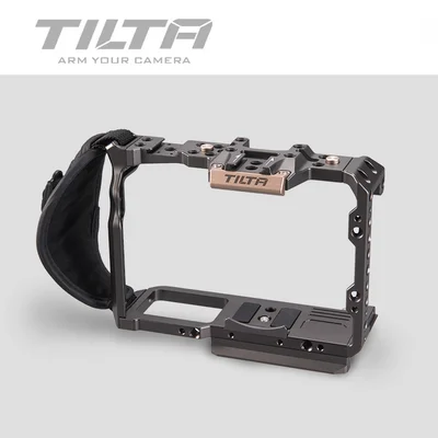 TILTA DSLR клетка для камеры Fujifilm XT3 X T3 и X-T2 ручка для камеры fujifilm xt3 клетка аксессуары VS SmallRig - Цвет: grey full case