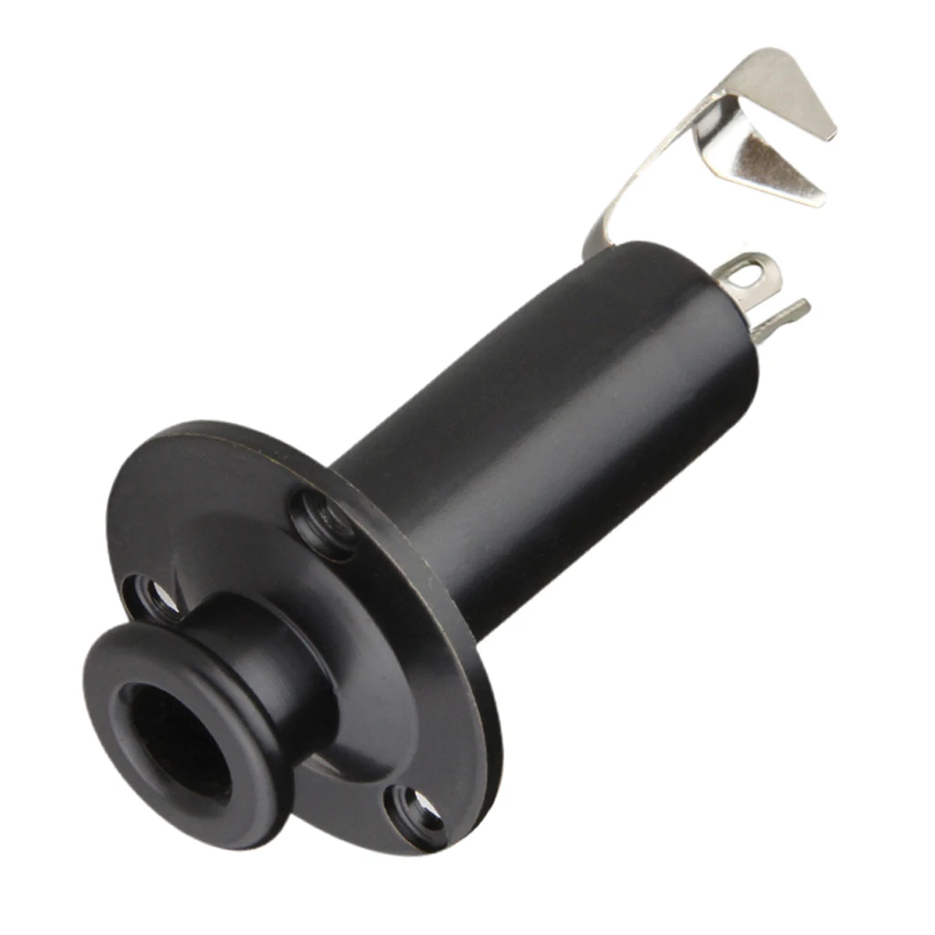 Removable Jack End Pin Output Input Jack Strap Sockets Guitar Tool for Acoustic Electric Guitar 1/4''