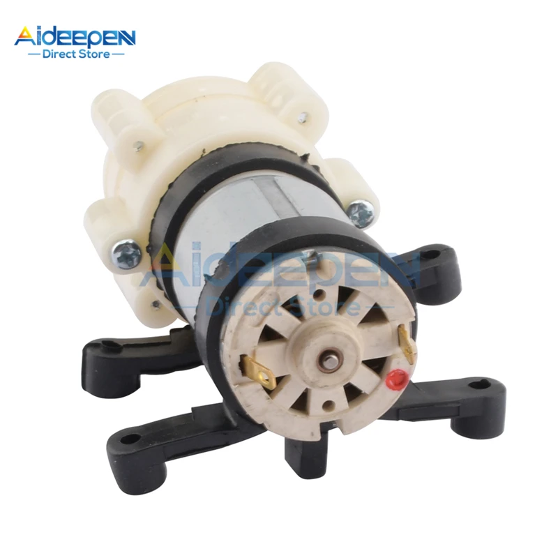 DC 12V R385 Priming Diaphragm Mini Pump Spray Motor Micro Pumps For Water Dispenser 90mm x 40mm x 35mm Max Suction 2m