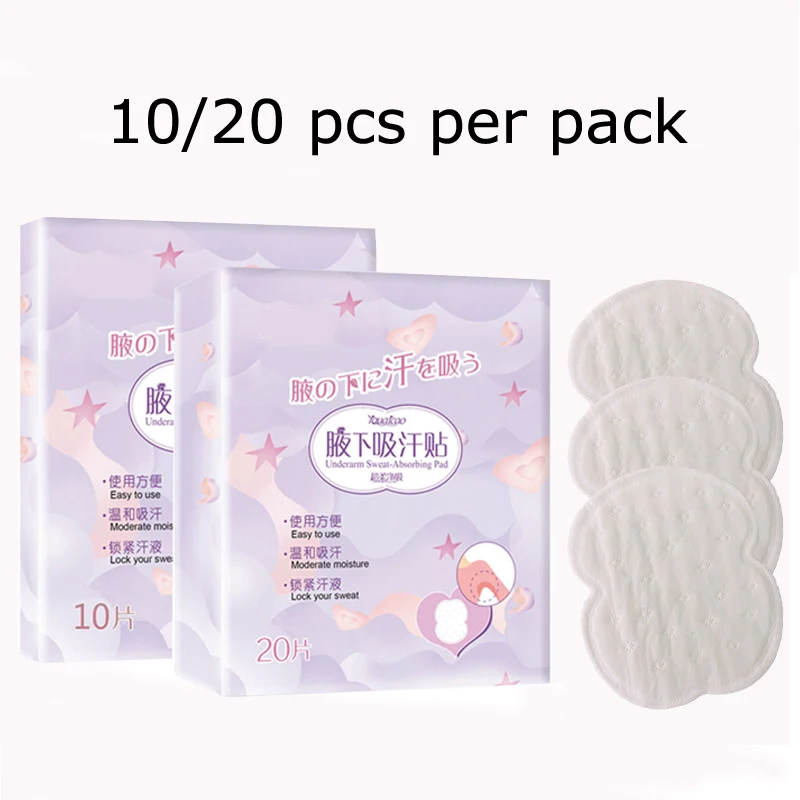 10/20Pcs Summer Armpit Sweat Pads Underarm Deodorants Stickers Disposable Anti Perspiration Patch | Красота и здоровье
