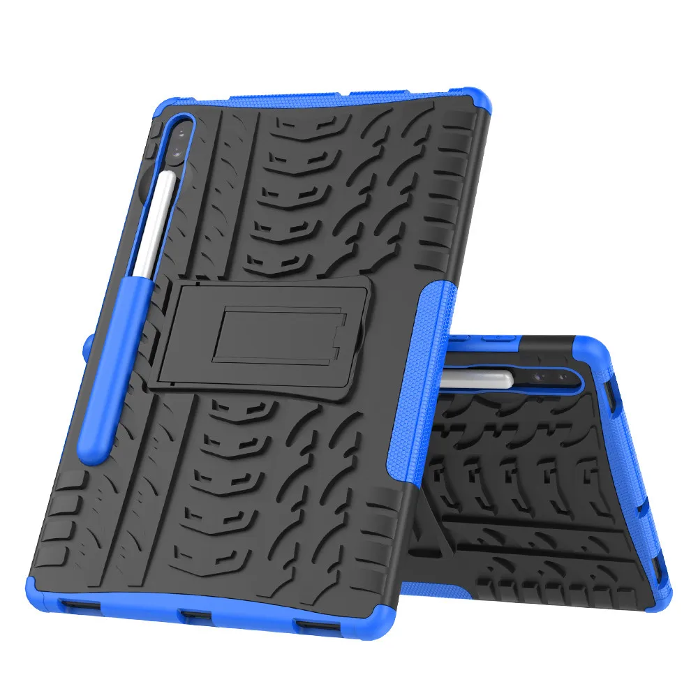 For Samsung Galaxy Tab S6 10.5 2019 SM-T865 SM-T860 Tablet Case With stand Rugged Hybrid Case Cover 1031#C