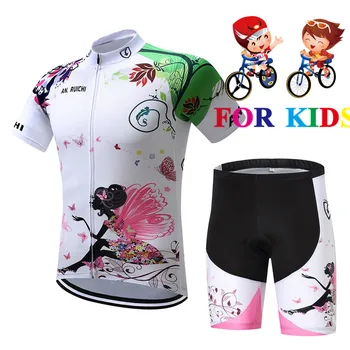 

2020 Summer Children Girl Bike Clothing Riding Short Cycling Jersey kids Road Bicycle Sportwear ropa ciclismo hombre