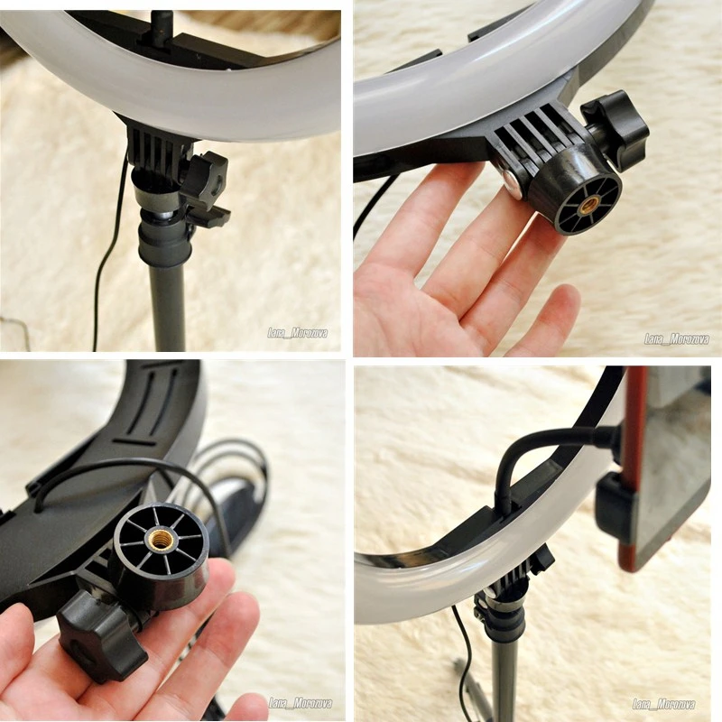 13 inch Selfie Ring Light With Tripod For Tik Tok YouTube Video Dimmable LED Ring Lamp Photography