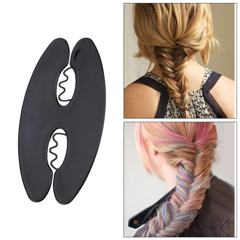 

1 Pcs Magic Twist Roller Hair Styling Beauty Charm Harmness Good Weave Braid Hair Braider Bun Maker Hair Roller DIY Beauty Tool