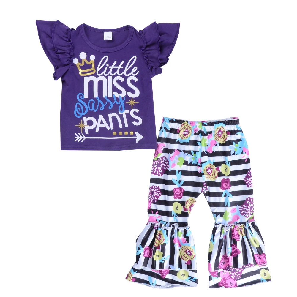 Комплекты летней одежды из 2 предметов 2020 Одежда для девочек Комплект малышей