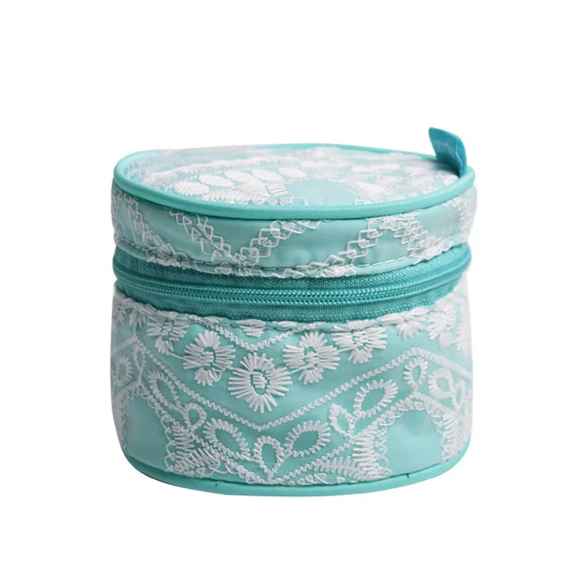 

Jacquard Double Layer Waterproof Storage Cosmetic Bag Hand-held Make-up Bag yuan tong bao-Processing to Book System