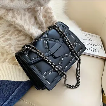 

Winter Leopard Leather Crossbody Bags For Women 2019 Designer Lock Shoulder Messenger Bag Small Handbags and Purses