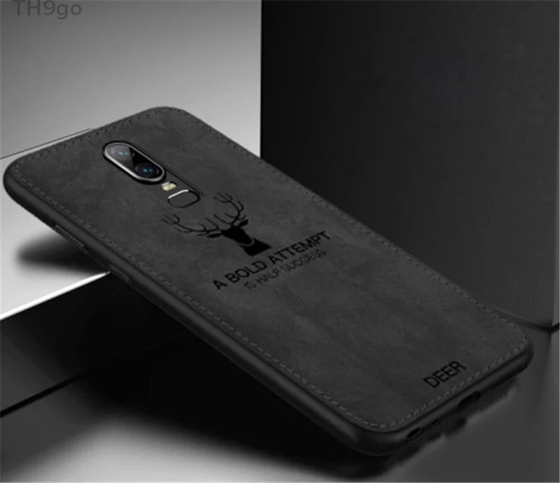 Роскошный тканевый узорный Тонкий чехол для телефона OnePlus 6T 6 5 T мягкий