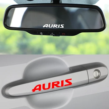 

Car Vinyl Brand Letters Styling Decor Stickers for Toyota Auris Car Window Door Handle Auto Whole Body Trim Decals Accessories