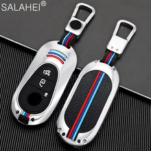 

Zinc Alloy Car Key Case Cover Shell For Mercedes Benz W223 W206 C 2021 S Class S350L S400L S450L S500L 2021 Keychain Accessories