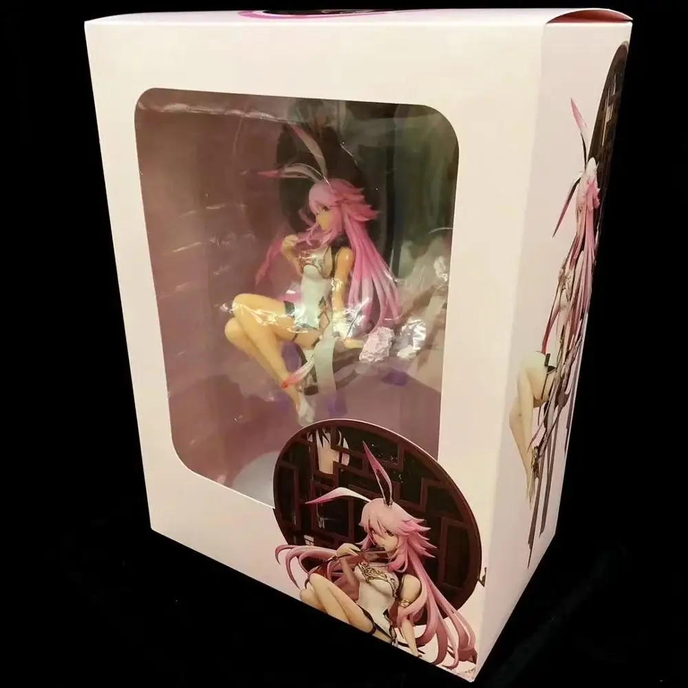 Аниме Honkai Impact 3 мандарин платье Ver Sakura Yae Heretic Miko сексуальные девушки аниме ПВХ Фигурки Коллекция Модель игрушки Фигурки - Цвет: with box