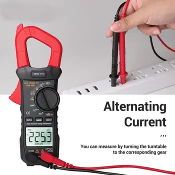

ST209 Digital Clamp Meter Multimeter 6000counts True RMS Mini Amp DC/AC Clamp Meters voltmeter 400v Automatic Range