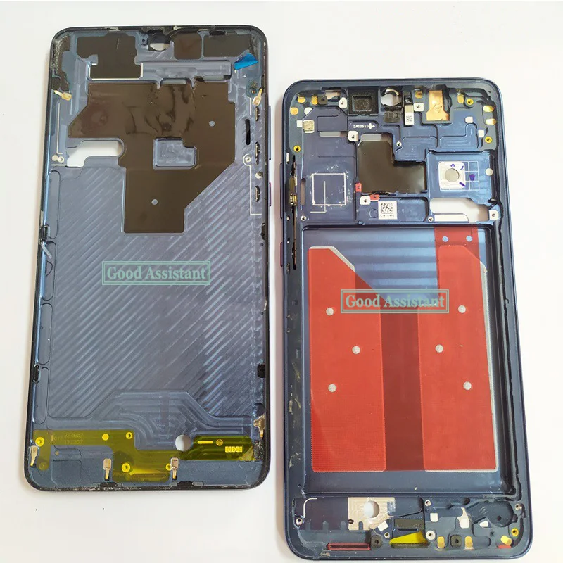 Б/у для huawei Коврики 20 HMA-AL00 HMA-LX9 HMA-L29 спереди Корпус шасси пластина ЖК-дисплей Дисплей Лицевая панель на переднюю раму
