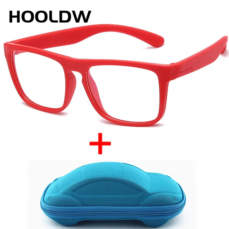 Blue Light Blocking Glasses Kids Glasses Optical Frame Children Boy Girls Square Computer Clear Anti Reflective Eyeglasses UV400 Blue Light Blocking Glasses Optical Glasses Frame