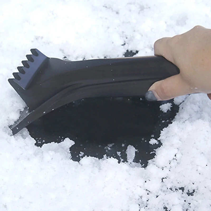 Скребок для льда 2 в 1 съемный Снегоуборщик износостойкий EVA автомобильная лопата для уборки снега Автомобильная лопатка для льда щетка для снега