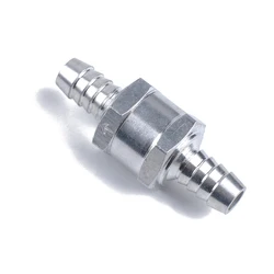 3PCS/Set Aluminium Alloy Fuel Non Return Check One Way Petrol Diesel  Spring Clip