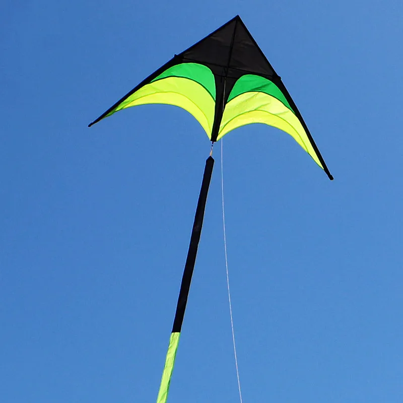 Grande delta-nylon kite para adultos e crianças,