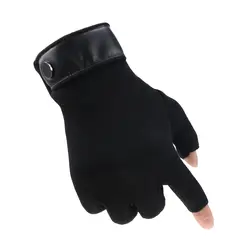 Зимние мужские варежки с 2 пальцами, сохраняющие тепло сенсорный экран Ветрозащитный тонкий Guantes для вождения, противоскользящий для улицы