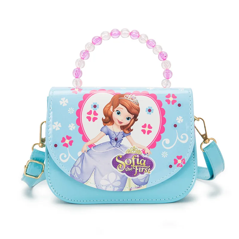 Disney корейская детская сумка для девочек, сумка-мессенджер, модная сумка принцессы, мультяшная замороженная искусственная кожа, детские сумки для девочек, сумка на плечо - Цвет: 12